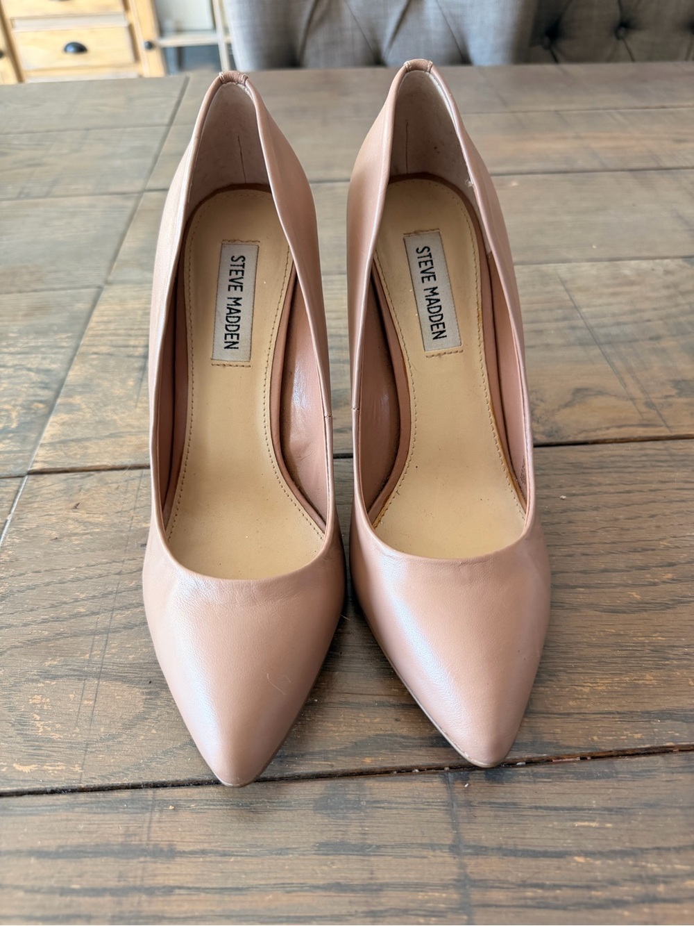 Steve Madden Blush Pointed Toe Pumps